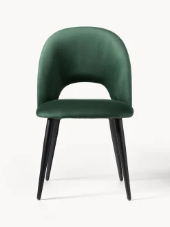 Westwing Collection Silla de terciopelo Rachel