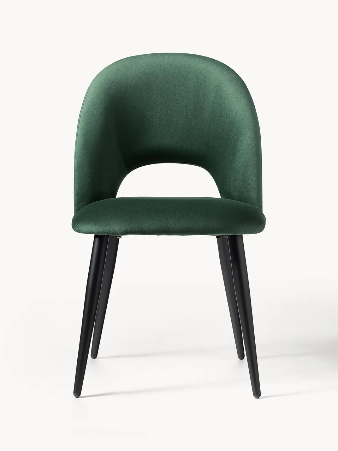 Westwing Collection Silla de terciopelo Rachel