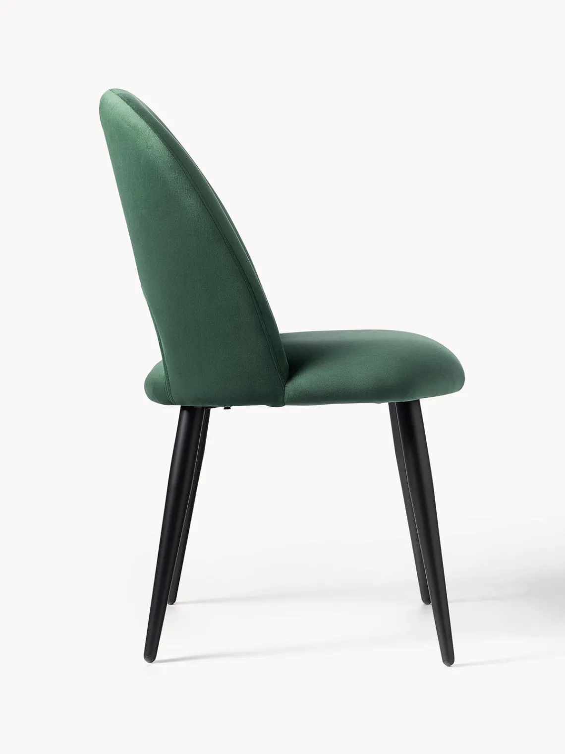 Westwing Collection Silla de terciopelo Rachel