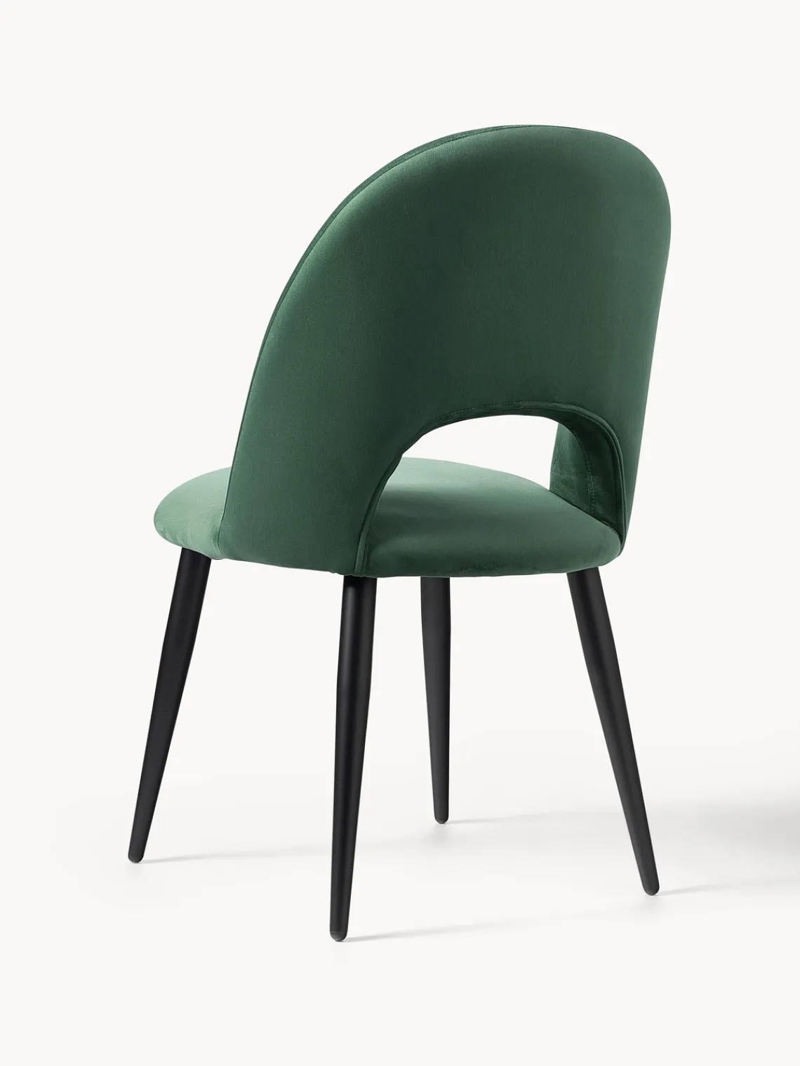 Westwing Collection Silla de terciopelo Rachel