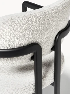 Westwing Collection Silla en tejido bouclé Adrien^ Sillas Con Reposabrazos|Sillas
