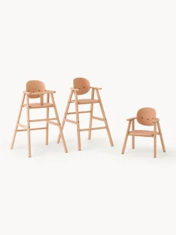 Niños Nobodinoz Silla infantil de madera de haya 3in1 Growing Green