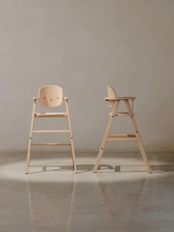 Niños Nobodinoz Silla infantil de madera de haya 3in1 Growing Green