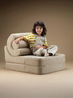 Niños Wigiwama Silla infantil plegable artesanal de borreguillo Flipster