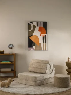 Niños Wigiwama Silla infantil plegable artesanal de borreguillo Flipster