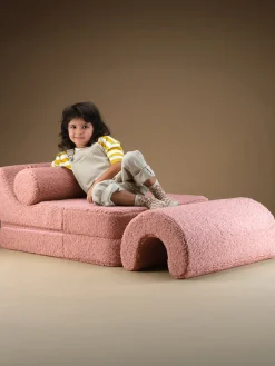 Niños Wigiwama Silla infantil plegable artesanal de borreguillo Flipster