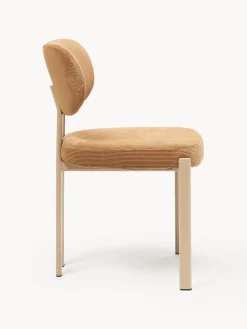 Westwing Collection Silla tapizada de pana Adrien^ Sillas