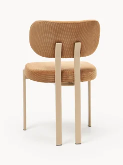 Westwing Collection Silla tapizada de pana Adrien^ Sillas