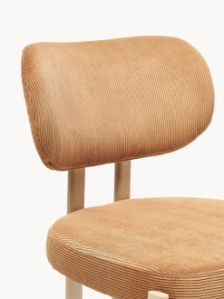 Westwing Collection Silla tapizada de pana Adrien^ Sillas