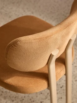 Westwing Collection Silla tapizada de pana Adrien^ Sillas