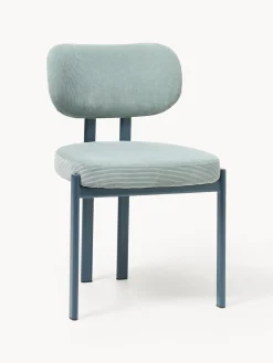 Westwing Collection Silla tapizada de pana Adrien^ Sillas