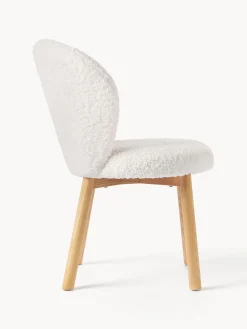 Westwing Collection Silla tapizada en borreguillo Serena^ Sillas