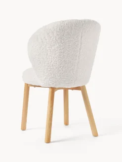 Westwing Collection Silla tapizada en borreguillo Serena^ Sillas