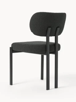 Westwing Collection Silla tapizada en tejido bouclé Adrien^ Sillas