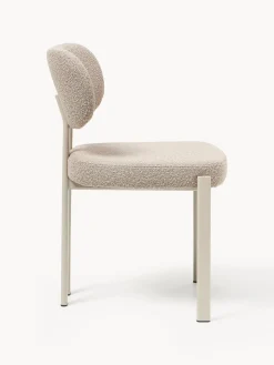Westwing Collection Silla tapizada en tejido bouclé Adrien^ Sillas