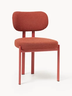 Westwing Collection Silla tapizada en tejido bouclé Adrien^ Sillas