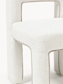 Westwing Collection Silla tapizada en tejido bouclé Ana^ Sillas