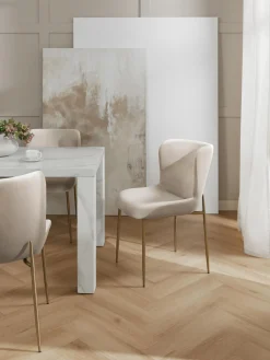 Westwing Collection Silla tapizada en terciopelo Tess^ Sillas