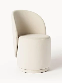 Westwing Collection Silla tapizada en terciopelo Zeyno