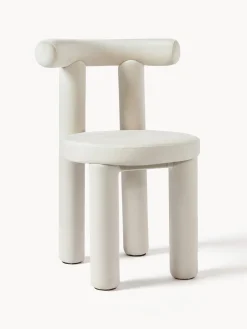 Westwing Collection Silla tapizada en terciopelo Calan