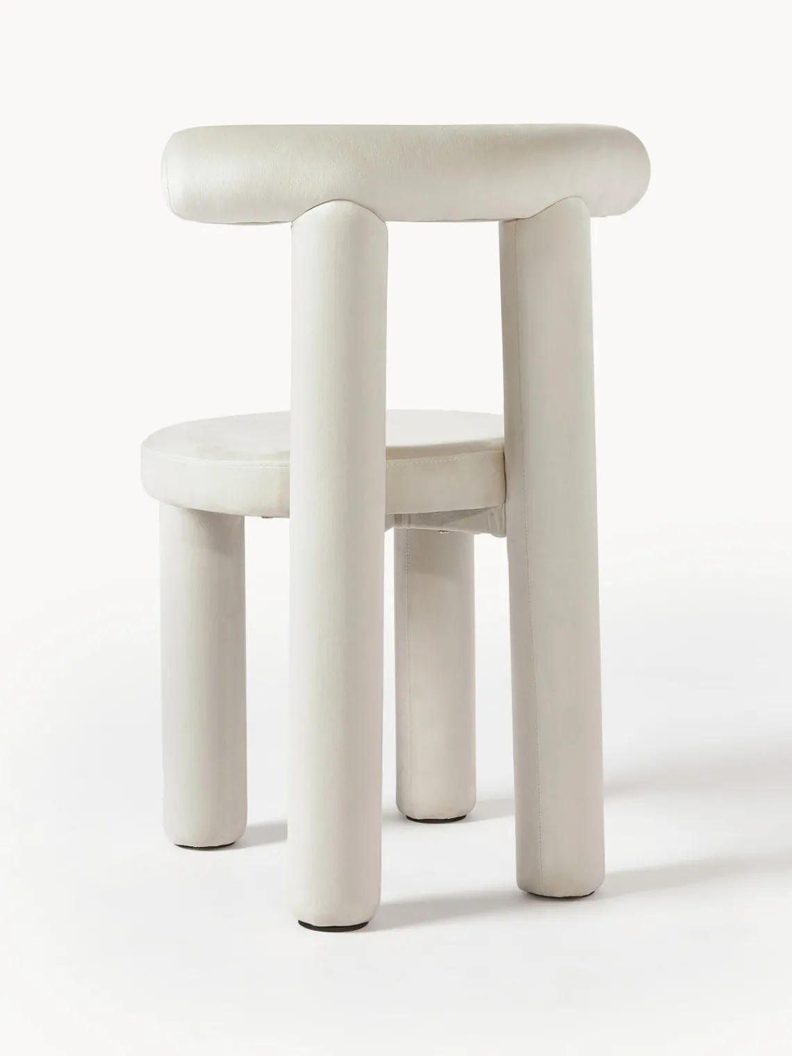 Westwing Collection Silla tapizada en terciopelo Calan