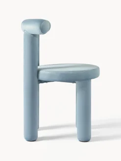 Westwing Collection Silla tapizada en terciopelo Calan