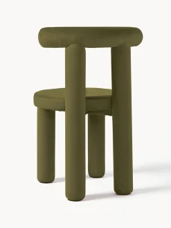 Westwing Collection Silla tapizada en terciopelo Calan