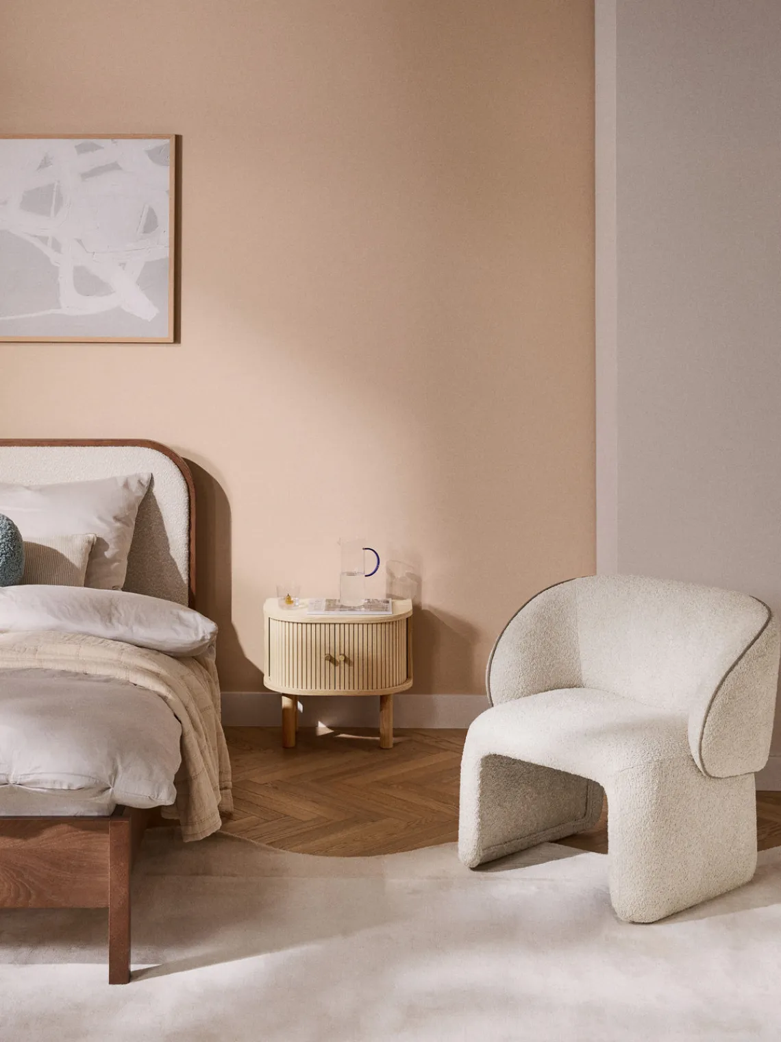 Westwing Collection Silla tapizada Pina