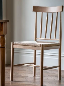 Sillas artesanales de madera de roble Eton, 2 uds.