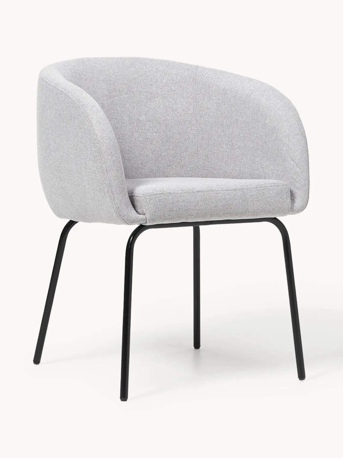 Westwing Collection Sillas con reposabrazos Alani, 2 uds.