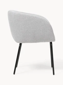 Westwing Collection Sillas con reposabrazos Alani, 2 uds.