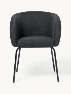 Westwing Collection Sillas con reposabrazos Alani, 2 uds.^ Sillas Con Reposabrazos|Sillas