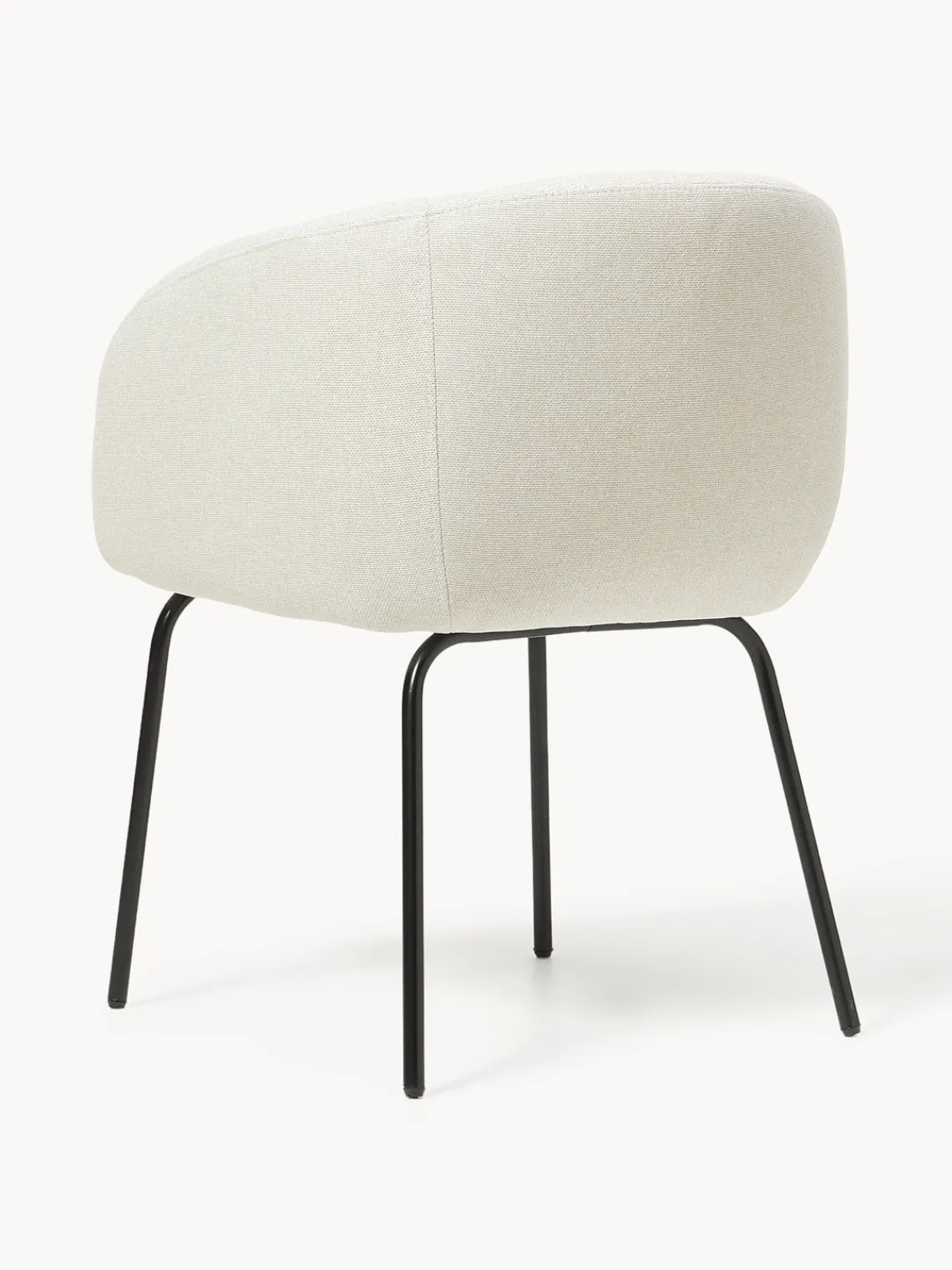 Westwing Collection Sillas con reposabrazos Alani, 2 uds.