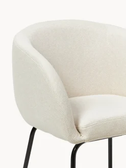 Westwing Collection Sillas con reposabrazos Alani, 2 uds.