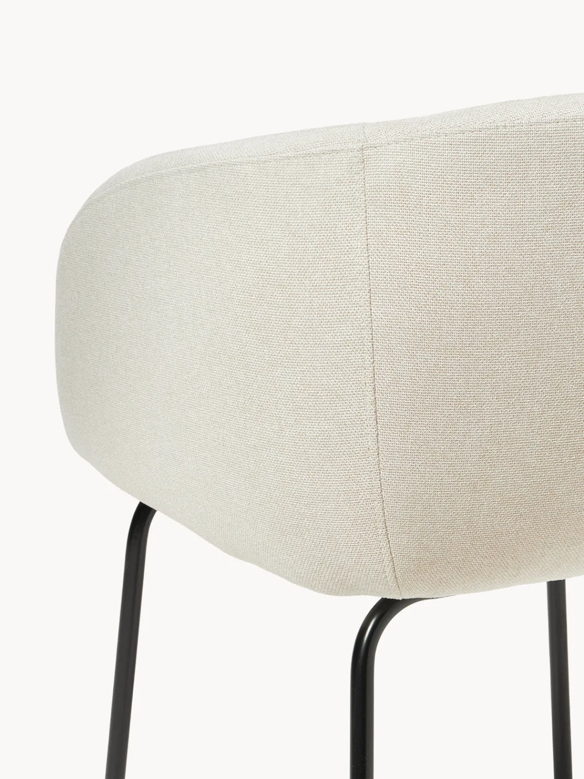 Westwing Collection Sillas con reposabrazos Alani, 2 uds.
