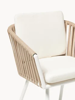 Westwing Collection Sillas con reposabrazos de jardín Malo, 2 uds.