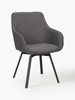 Rowico Home Sillas con reposabrazos giratorias Alison, 2 uds.^ Sillas Con Reposabrazos|Sillas