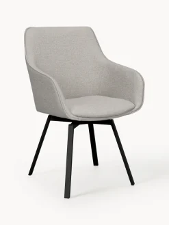 Rowico Home Sillas con reposabrazos giratorias Alison, 2 uds.