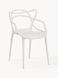 Kartell Sillas con reposabrazos Masters, 2 uds.