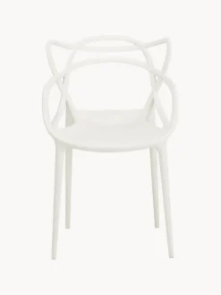 Kartell Sillas con reposabrazos Masters, 2 uds.
