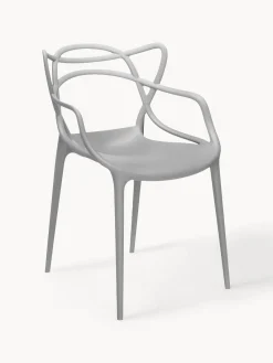 Kartell Sillas con reposabrazos Masters, 2 uds.