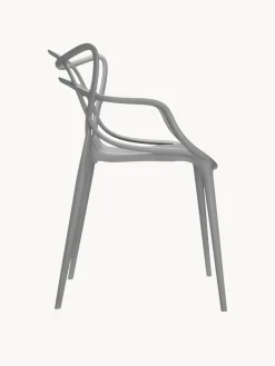 Kartell Sillas con reposabrazos Masters, 2 uds.