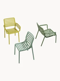 Nardi Sillas de jardín apilables con reposabrazos Doga, 2 uds.^ Sillas De Jardín|Sillas De Jardí­N