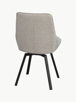 Rowico Home Sillas giratorias tapizadas Alison, 2 uds.^ Sillas