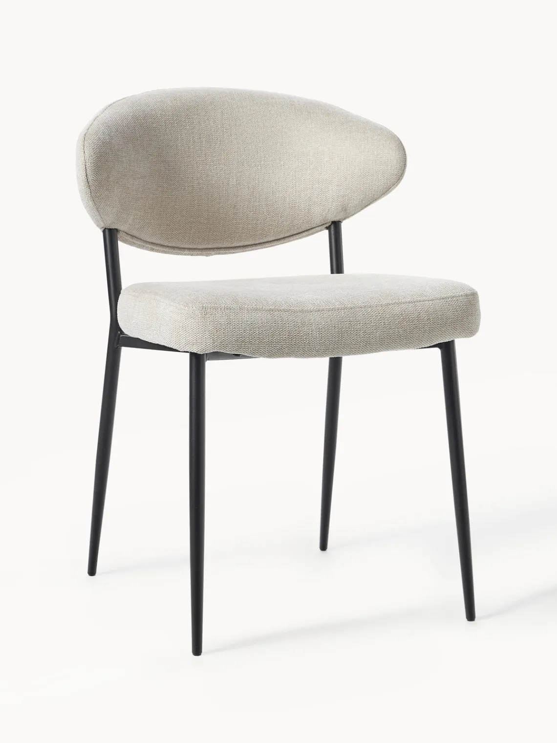 Westwing Collection Sillas tapizadas Adele, 2 uds.