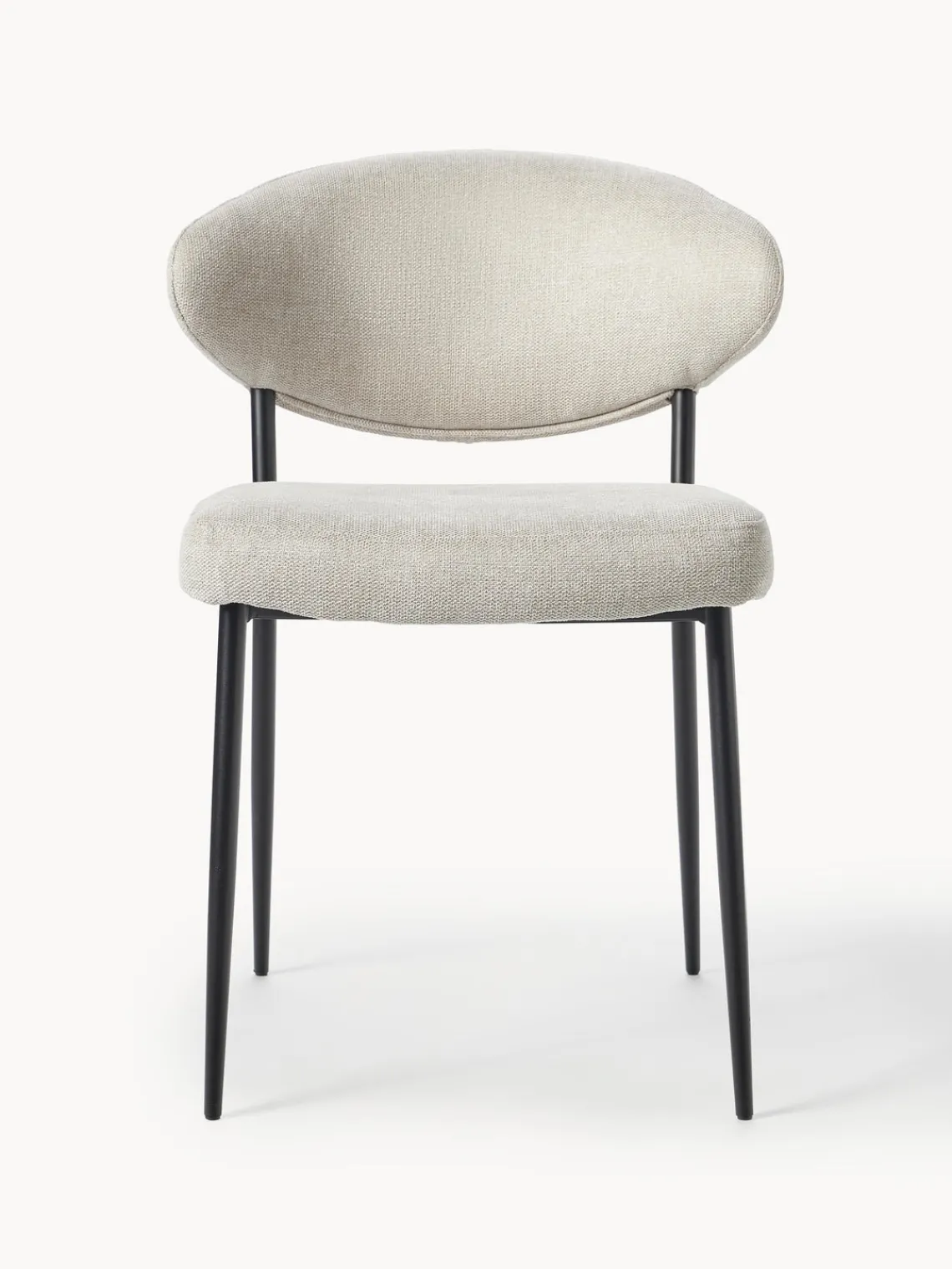 Westwing Collection Sillas tapizadas Adele, 2 uds.