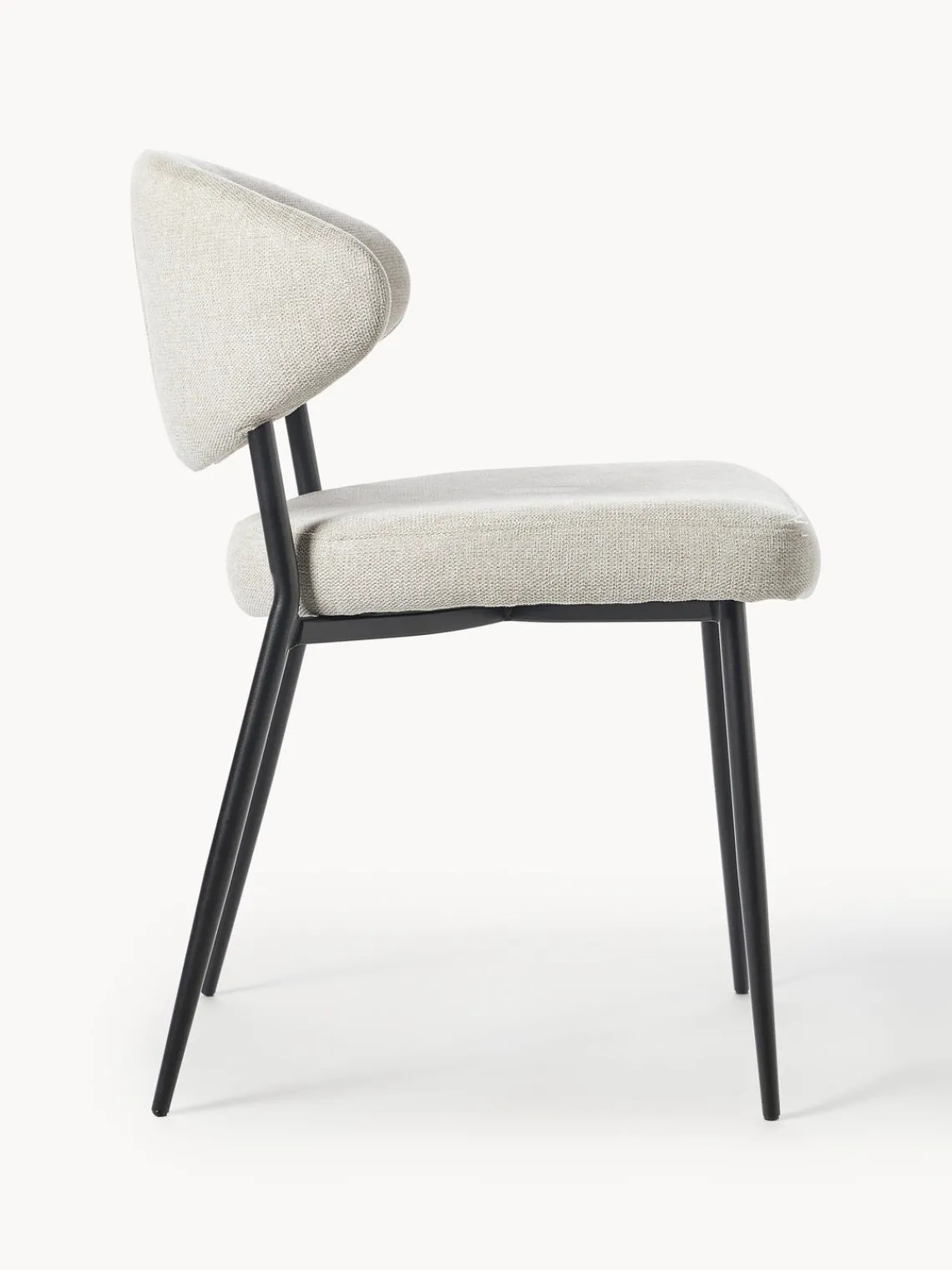 Westwing Collection Sillas tapizadas Adele, 2 uds.