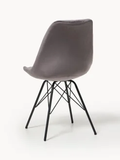 Sillas tapizadas de terciopelo Eris, 2 uds.^ Sillas