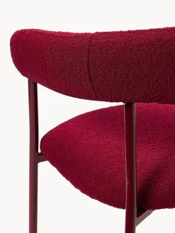 Westwing Collection Sillas tapizadas en tejido bouclé Thiago, 2 uds.^ Sillas