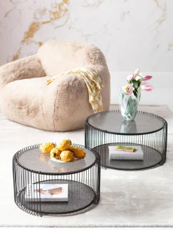 Kare Design Sillón artesanal de piel sintética Mika